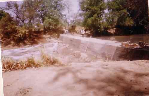Barrage sul fiume Natambè